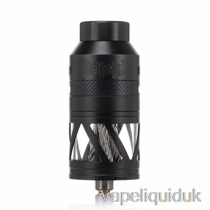 Hellvape Helheim S 25mm RDTA Matte Full Black Vape Liquid